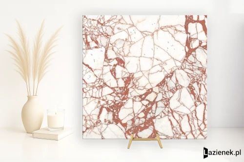 Przejdź do produktu Flaviker Supreme Hedonism Calacatta Dante matowa 120x120 cm gr. 9 mm - płytka rektyfikowana / FPF60017513