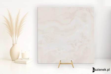 Flaviker Supreme Hedonism Pure Onyx 120x120 - płytka imitująca marmur