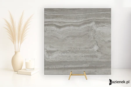 Flaviker Navona Grey Vein 120x120 - płytka imitująca marmur