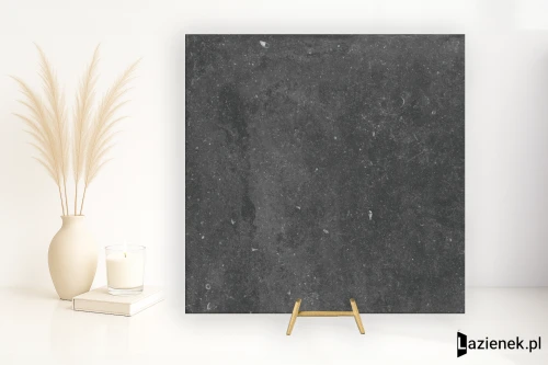 Przejdź do produktu Abk Out.20 Belgian Stone Black matowa R11 60x60 cm - płytka rektyfikowana/ APF60015169