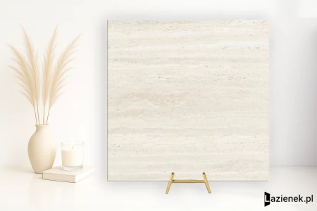 Abk Sensi Roma Ivory 120x120 - płytka imitująca marmur