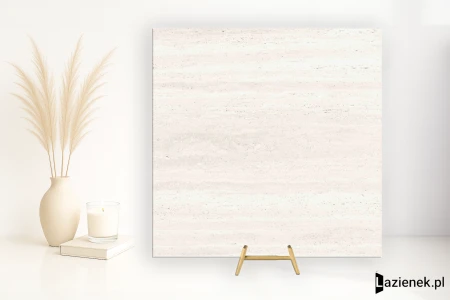 Abk Sensi Roma White 120x120 - płytka imitująca marmur