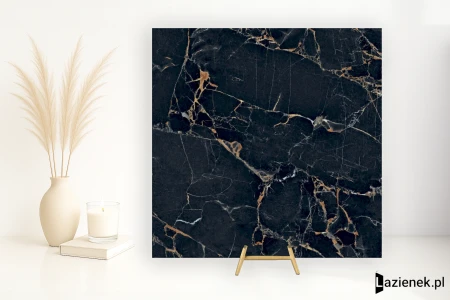 Abk Sensi Signoria Port Gold 120x120 - płytka imitująca marmur