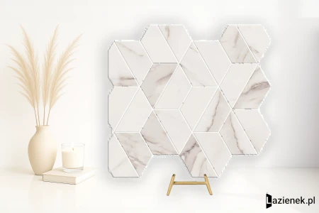 Abk Sensi Up Calacatta Gold 30x34 - płytka imitująca marmur