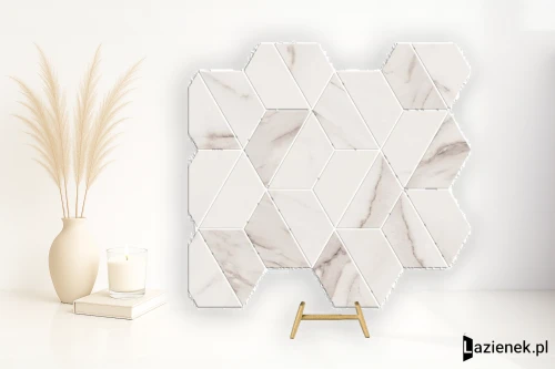 Przejdź do produktu Abk Sensi Up Calacatta Gold połysk 30x34 cm - płytka rektyfikowana/ APF60000903