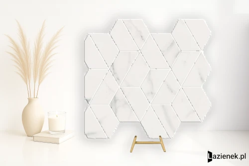Przejdź do produktu Abk Sensi Up Statuario Ultra połysk 30x34 cm - płytka rektyfikowana/ APF60000907