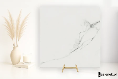 Abk Sensi Up Statuario Ultra 80x80 - płytka imitująca marmur