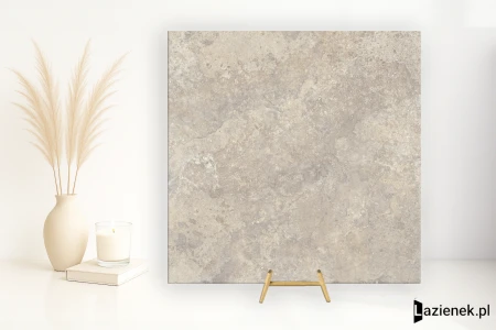 Refin Beat Beige 120x120 - płytka imitująca kamień
