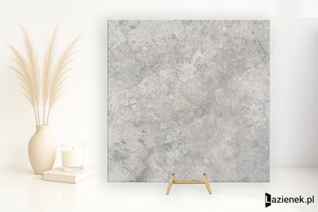 Refin Beat Grey 120x120 - płytka imitująca kamień