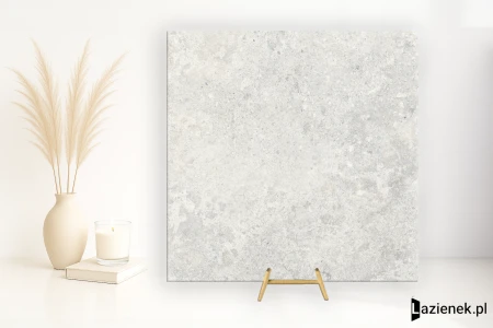 Refin Beat White 60x60 - płytka imitująca kamień