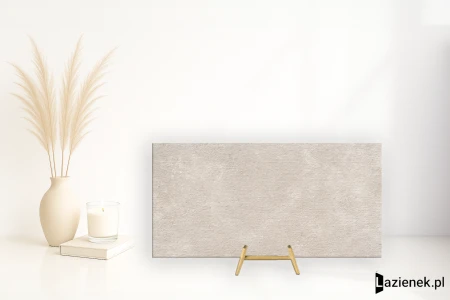 Refin Coquille Champagne młotkowany 60x120 - płytka imitująca kamień