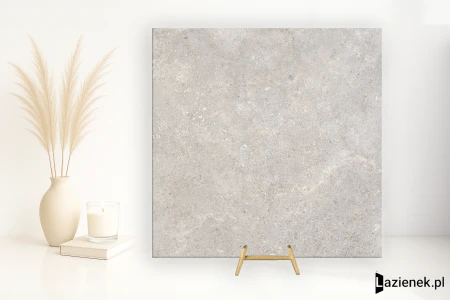 Refin Coquille Gris antyspoślizgowa 60x60 - płytka imitująca kamień