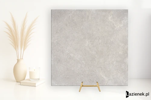 Przejdź do produktu Refin Coquille Gris matowa 80x80 cm gr. 9 mm - płytka rektyfikowana/RO75