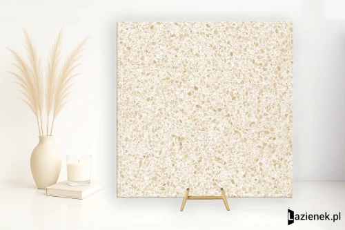 Przejdź do produktu Refin Flake Beige Medium satyna 60x60 cm gr. 9 mm - płytka rektyfikowana/MK57