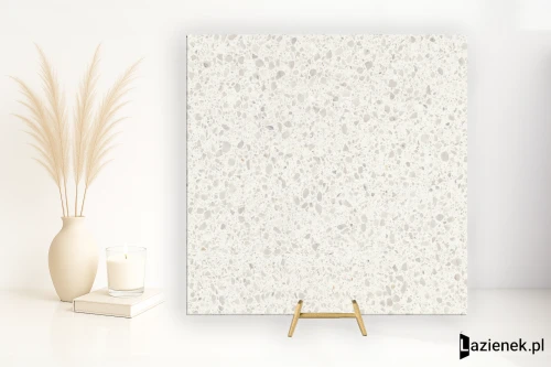 Przejdź do produktu Refin Flake White Medium satyna 60x60 cm gr. 9 mm - płytka rektyfikowana/MK63