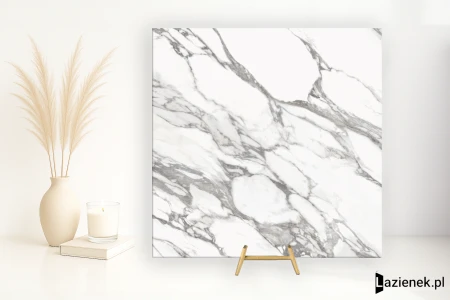 Refin Prestigio Arabescato 120x120 - płytka imitująca marmur