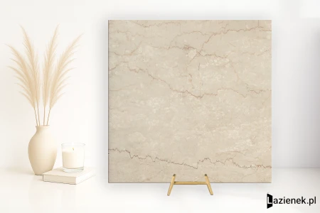 Refin Prestigio Botticino 60x60 - płytka imitująca marmur
