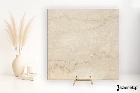 Refin Prestigio Botticino satyna 60x60 - płytka imitująca marmur