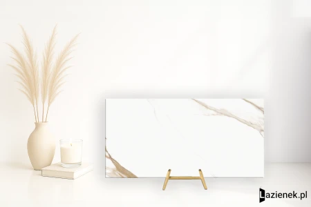 Refin Prestigio Calacatta Oro 60x120 - płytka imitująca marmur