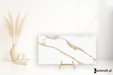Refin Prestigio Calacatta Oro satyna 60x120 - płytka imitująca marmur