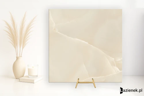 Przejdź do produktu Refin Prestigio Onyx Beige poler 120x120 cm gr. 9 mm - płytka rektyfikowana/OL90