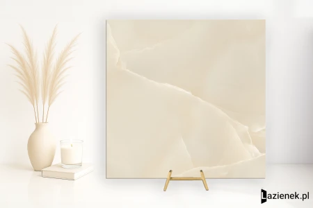 Refin Prestigio Onyx Beige 75x75 - płytka imitująca marmur