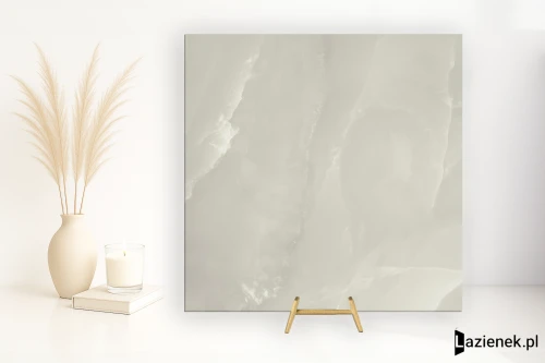 Przejdź do produktu Refin Prestigio Onyx Grey poler 120x120 cm gr. 9 mm - płytka rektyfikowana/OL91