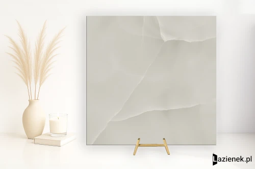 Przejdź do produktu Refin Prestigio Onyx Grey satyna 75x75 cm gr. 9 mm - płytka rektyfikowana/NZ85