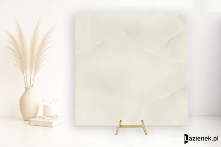 Refin Prestigio Onyx White 120x120 - płytka imitująca marmur