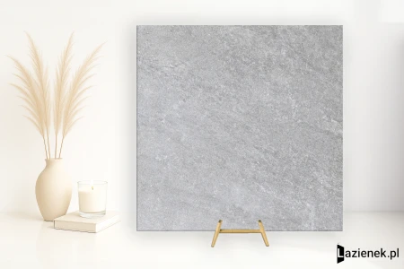 Refin Primal Silver satyna 60x60 - płytka imitująca kamień