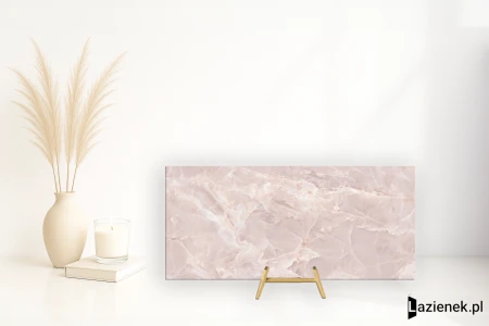 Casalgrande Padana Alabastri Pink strukturalna 120x278 - płytka imitująca marmur