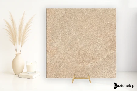 Casalgrande Padana Amazzonia Dragon Beige połaczenie - 60x60 - płytka imitująca kamień
