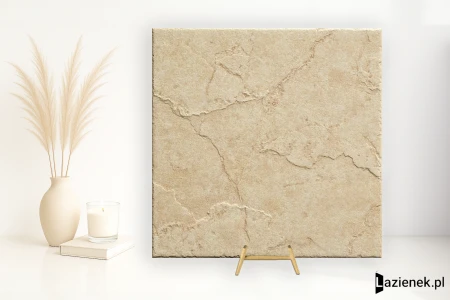 Casalgrande Padana Ardesia Beige połaczenie - 15x15 - płytka imitująca kamień