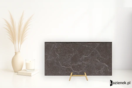Casalgrande Padana Ardesia Nero połaczenie - 15x30 - płytka imitująca kamień