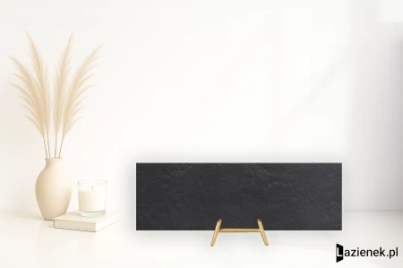 Casalgrande Padana Brickworks Muretto Nero połaczenie - 8.2x25 - płytka imitująca cegłę