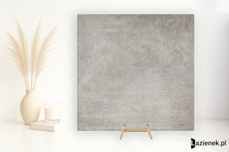 Casalgrande Padana Cemento Rasato Grigio połaczenie - 60x60 - płytka imitująca beton