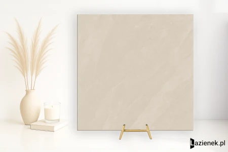 Casalgrande Padana Era Crema połaczenie - 120x120 - płytka imitująca kamień