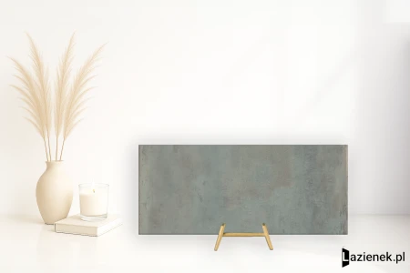 Casalgrande Padana Fusion Green satynowa 120x278 - płytka imitująca metal