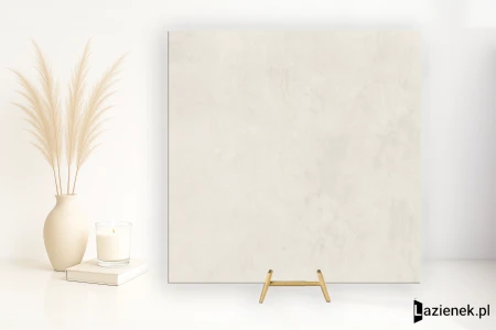 Casalgrande Padana Kerinox Bianco wzmocniona siatką - 60x60 - płytka imitująca kamień