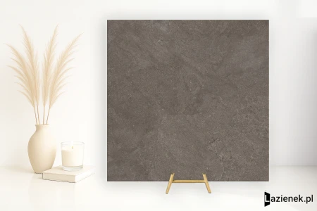 Casalgrande Padana Lithos Nero jedwab 120x120 - płytka imitująca kamień