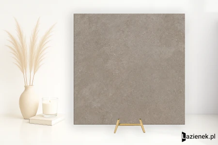 Casalgrande Padana Lithos Taupe połaczenie - 120x120 - płytka imitująca kamień