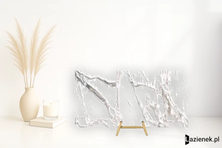 Casalgrande Padana Marmoker Calacatta Extra strukturalna 120x278 - płytka imitująca marmur