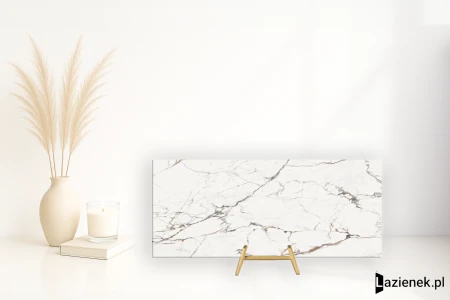 Casalgrande Padana Marmora Lunense błyszcząca 120x278 - płytka imitująca marmur