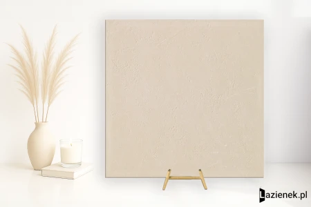Casalgrande Padana Meteor Almond połaczenie - 60x60 - płytka imitująca kamień
