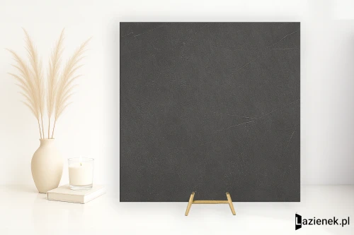 Przejdź do produktu Casalgrande Padana Meteor Nero połaczenie mat-poler 60x60 cm gr. 9 mm - płytka rektyfikowana / 7740034