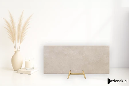 Casalgrande Padana Metropolis Almond połaczenie - 120x278 - płytka imitująca beton