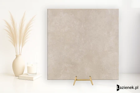 Casalgrande Padana Metropolis Almond połaczenie - 90x90 - płytka imitująca beton