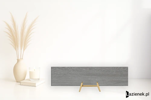 Przejdź do produktu Casalgrande Padana Newood Grey połaczenie mat-poler 22.5x90 cm gr. 9 mm - płytka rektyfikowana / 4280193