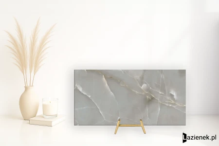 Casalgrande Padana Onici Grigio satynowa 120x278 - płytka imitująca marmur