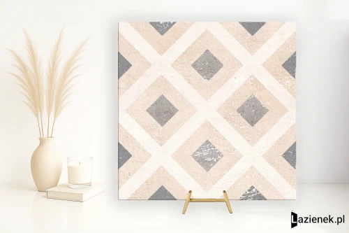 Przejdź do produktu Casalgrande Padana Opus Multicolor Beige A połaczenie mat-poler 20x20 cm gr. 9 mm - płytka rektyfikowana / 10400195